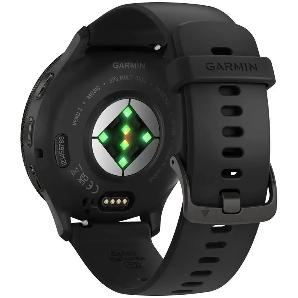 New! Garmin Venu 3‎ GPS Fitness Smartwatch 45mm Running Smart Watch 010-02784-01